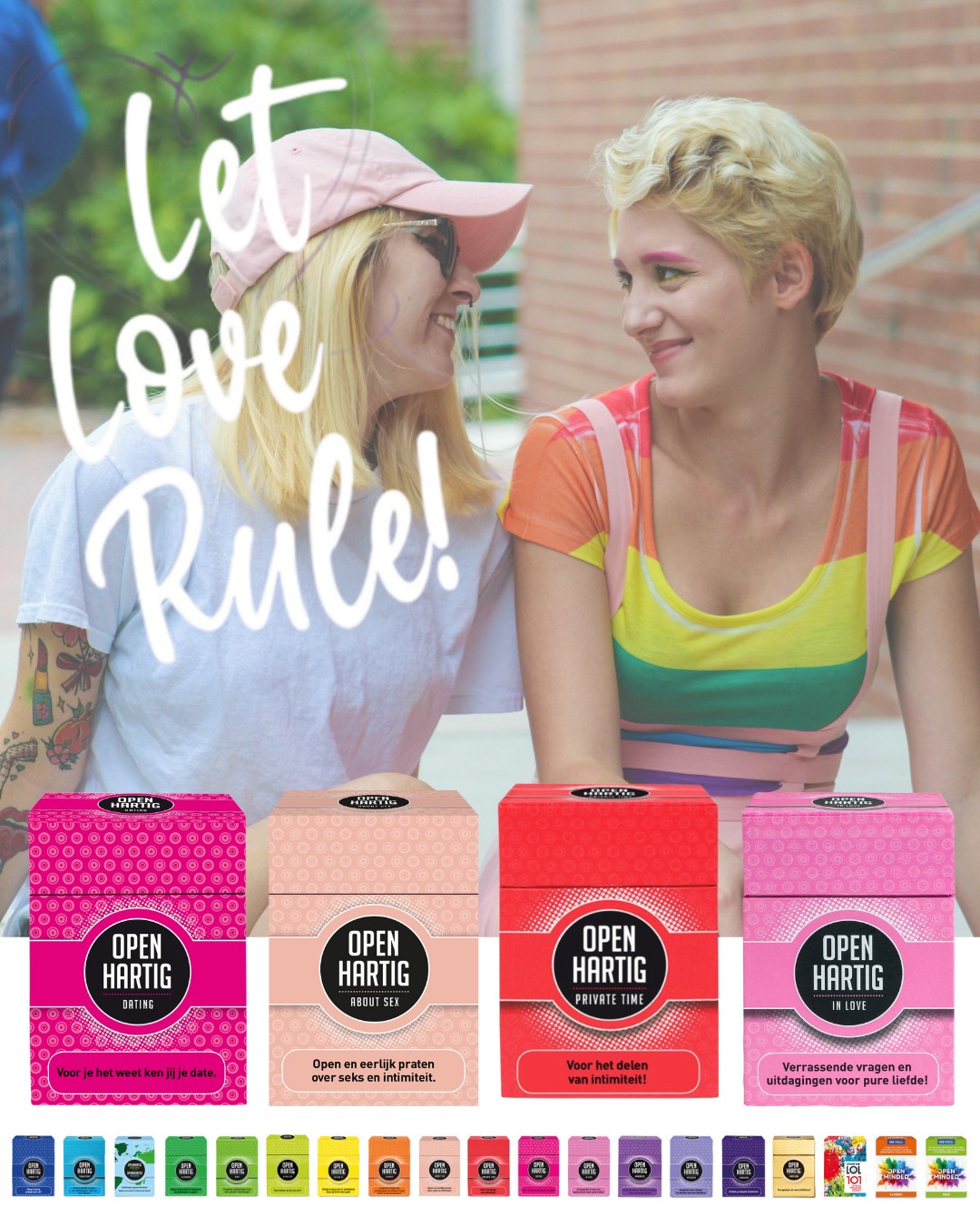 ❤️ 𝐋𝐄𝐓 𝐋𝐎𝐕𝐄 𝐑𝐔𝐋𝐄 ❤️ Valentijn is het perfecte moment om tijd voor elkaar te maken. Om te praten, te lachen en elkaar (opnieuw) te verrassen. Met 𝗢𝗽𝗲𝗻𝗵𝗮𝗿𝘁𝗶𝗴 𝗜𝗻 𝗟𝗼𝘃𝗲, 𝗗𝗮𝘁𝗶𝗻𝗴, 𝗣𝗿𝗶𝘃𝗮𝘁𝗲 𝗧𝗶𝗺𝗲 & 𝗔𝗯𝗼𝘂𝘁 𝗦𝗲𝘅 geef je niet zomaar een cadeau, maar een ervaring:
meer verbinding, diepere gesprekken en intieme momenten samen.

✨ Om samen te spelen op Valentijn
🎁 Of om cadeau te doen aan je partner of geliefde

💜 Ontdek al onze spellen ➡ op onze website (via de link in bio)

#openhartig #openup #valentijn #valentinesday #love