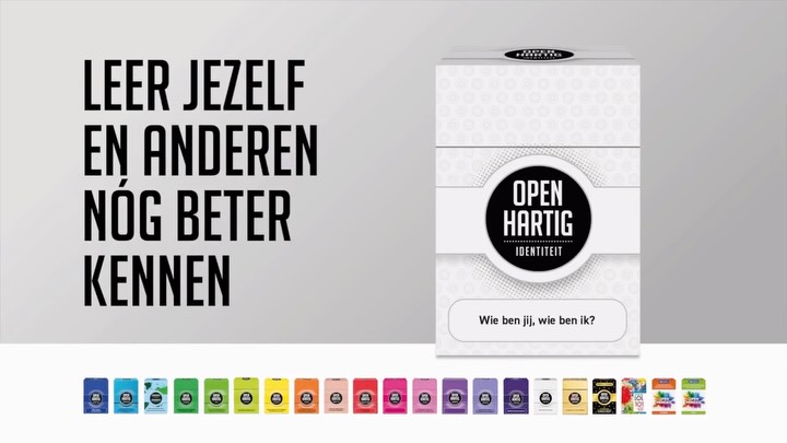 Wie of wat maakt jou tot wie jij bent? En welke invloed hebben jouw ouders, familie, je vrienden en de maatschappij op jou? Waarmee voel jij je verbonden? Wat zijn jouw interesses, waar ben je goed in en waar liggen jouw uitdagingen?

Door de vragen uit het spel 𝗢𝗽𝗲𝗻𝗵𝗮𝗿𝘁𝗶𝗴 𝗜𝗱𝗲𝗻𝘁𝗶𝘁𝗲𝗶𝘁 word je uitgedaagd om diep na te denken en je vrij uit te spreken over wat echt bij jou past.

🤍 Ontdek 𝗢𝗽𝗲𝗻𝗵𝗮𝗿𝘁𝗶𝗴 𝗜𝗱𝗲𝗻𝘁𝗶𝘁𝗲𝗶𝘁 ➡ https://openup.nu/spellen/openhartig-identiteit/
💜 Ontdek al onze spellen ➡ https://openup.nu/spellen/