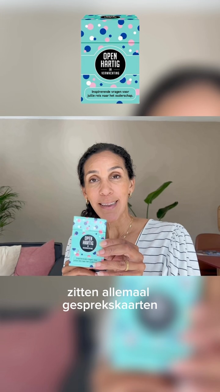 Een zwangerschap beleef je samen, maar dat betekent niet dat je automatisch overal hetzelfde over denkt 🤍

Geboortedoula Vanda Kernizan werkte mee aan 𝗢𝗽𝗲𝗻𝗵𝗮𝗿𝘁𝗶𝗴 𝗜𝗻 𝗩𝗲𝗿𝘄𝗮𝗰𝗵𝘁𝗶𝗻𝗴 en vertelt waarom het zo waardevol is om bepaalde gesprekken al voor de komst van jullie kindje te voeren. Hoe kijken jullie bijvoorbeeld naar de kraamperiode? Hoe willen jullie omgaan met bezoek? En wat verwachten jullie eigenlijk van elkaar?

Met de gesprekskaarten ontdek je soms verwachtingen waarvan je niet eens wist dat ze verschilden. Juist door daar bewust bij stil te staan, kunnen jullie sterker als team de zwangerschap, bevalling en het ouderschap tegemoet gaan! 👶🏼✨

🩵 Ontdek 𝗢𝗽𝗲𝗻𝗵𝗮𝗿𝘁𝗶𝗴 𝗜𝗻 𝗩𝗲𝗿𝘄𝗮𝗰𝗵𝘁𝗶𝗻𝗴 ➡ https://openup.nu/spellen/openhartig-in-verwachting/
💜 Ontdek al onze spellen ➡ https://openup.nu/spellen/