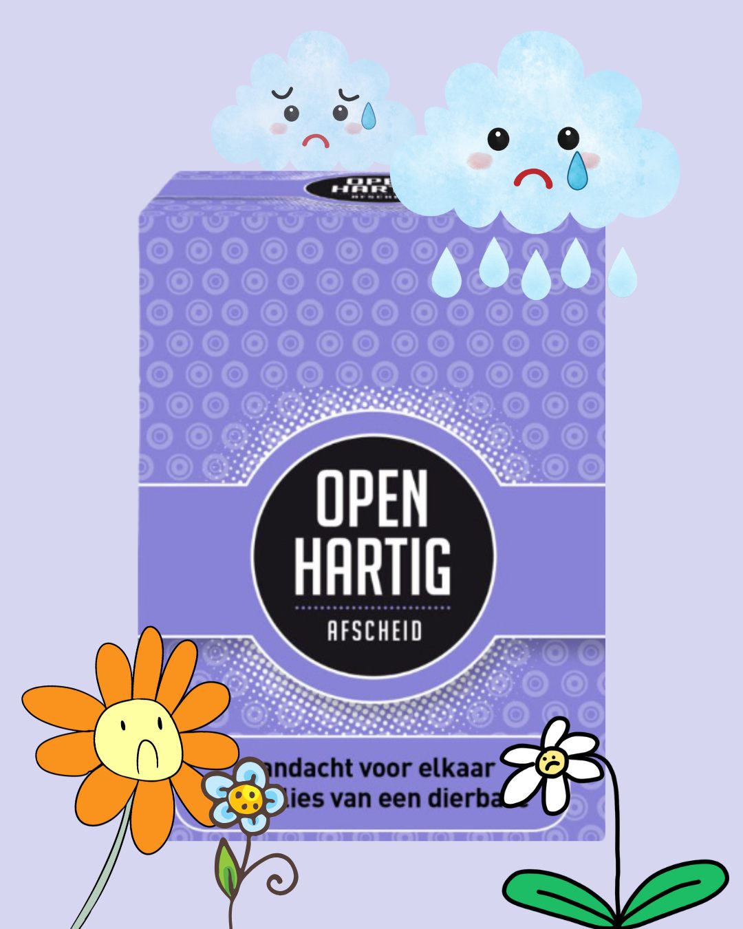 Dit weekend staan we stil bij wie we missen. 🕯️ Op Allerzielen denken we terug aan dierbaren die er niet meer zijn. Aan wat ze voor ons betekenden en wat ze hebben achtergelaten in ons hart. ❤️

𝗢𝗽𝗲𝗻𝗵𝗮𝗿𝘁𝗶𝗴 𝗔𝗳𝘀𝗰𝗵𝗲𝗶𝗱 helpt om die herinneringen samen te delen. 🥰 Met meer dan 100 vragen nodigt het spel uit tot openhartige gesprekken over verlies, liefde, dankbaarheid en de kracht van herinneringen.

Want praten over wie je mist, brengt verbinding. Wat je deelt, gaat niet verloren. 🫶

💜 Ontdek 𝗢𝗽𝗲𝗻𝗵𝗮𝗿𝘁𝗶𝗴 𝗔𝗳𝘀𝗰𝗵𝗲𝗶𝗱 ➡ op onze website (via de link in bio)

#openhartig #openup #afscheid #allerzielen #vraagkaartenspel